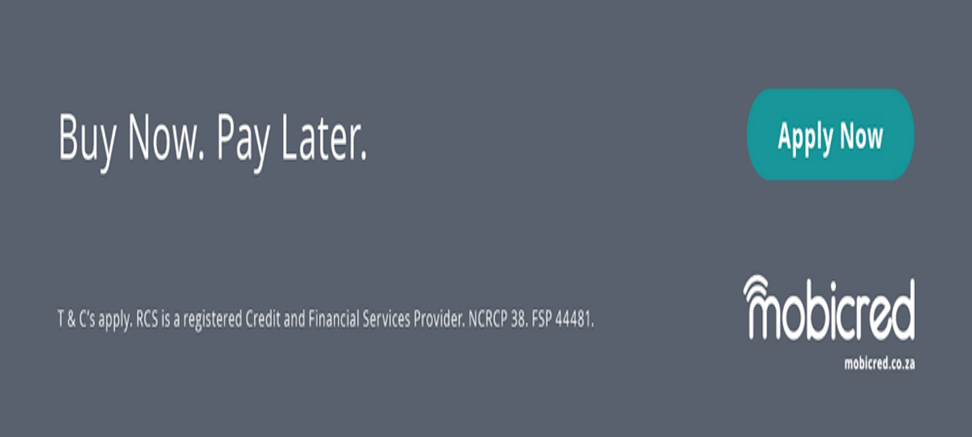 Mobicred banner